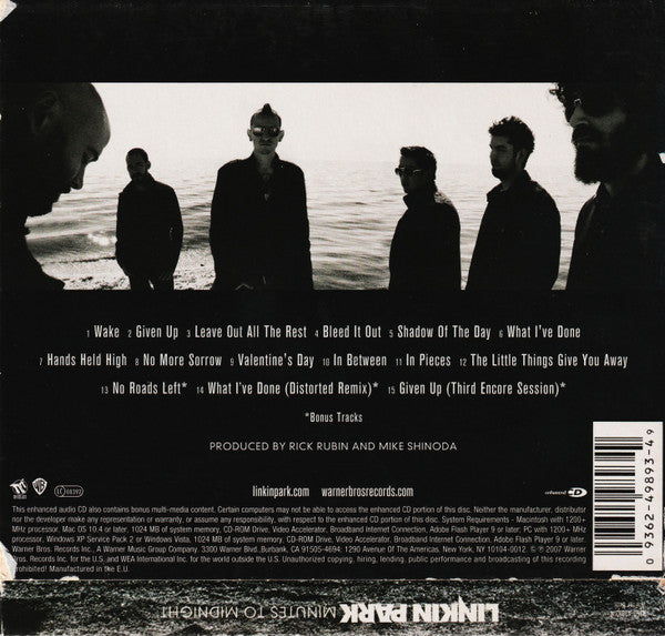 Linkin Park : Minutes To Midnight (CD, Album, Enh, Sli)