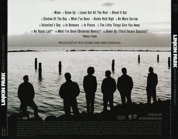 Linkin Park : Minutes To Midnight (CD, Album, Enh, Sli)