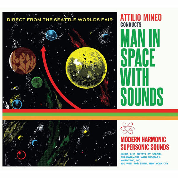 Attilio Mineo : Man In Space With Sounds (CD, Album, Mono, RE, RM)