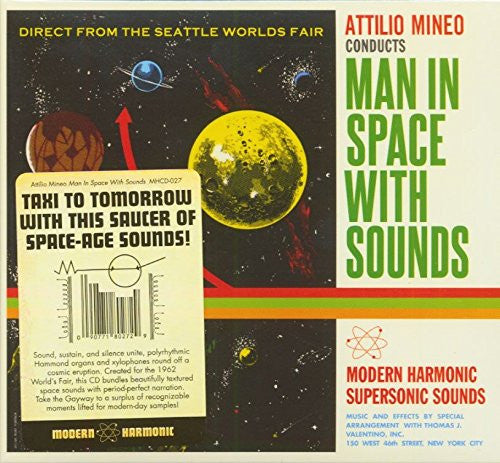 Attilio Mineo : Man In Space With Sounds (CD, Album, Mono, RE, RM)