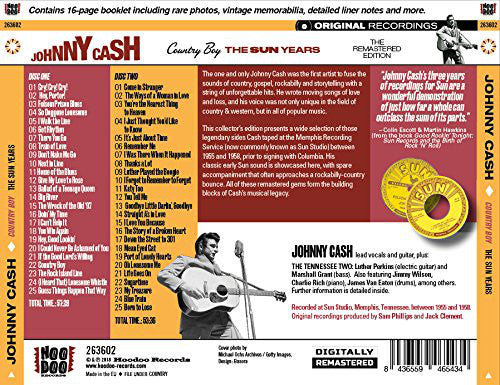 Johnny Cash : Country Boy The Sun Years (2xCD, Comp, RM)