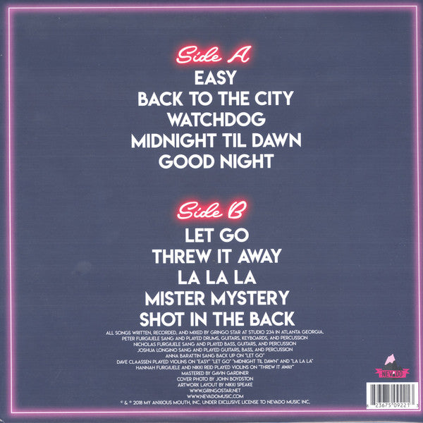 Gringo Star : Back To The City (LP, Album)