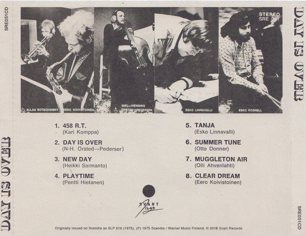 Day Is Over : Day Is Over (CD, Album, RE)