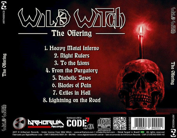 Wild Witch (2) : The Offering (CD, Album)