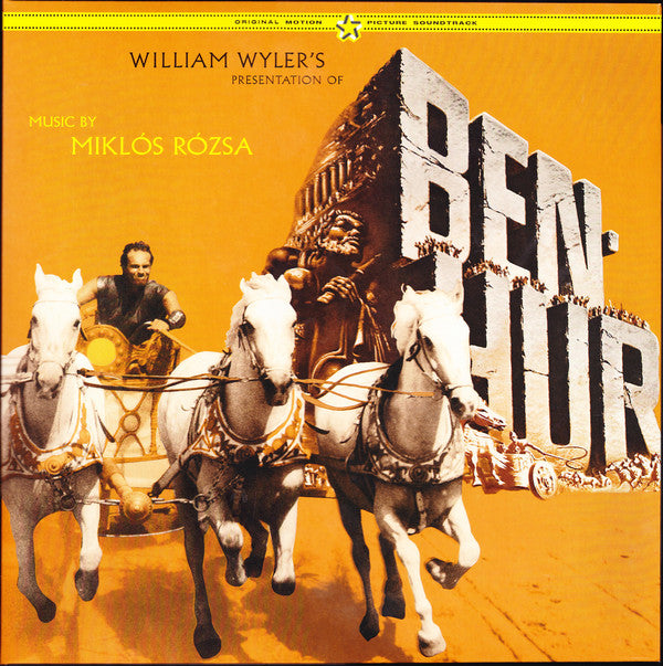 Miklós Rózsa : Ben-Hur (Original Motion Picture Soundtrack) (LP, Ltd, RE, 180)