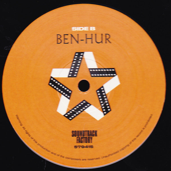 Miklós Rózsa : Ben-Hur (Original Motion Picture Soundtrack) (LP, Ltd, RE, 180)