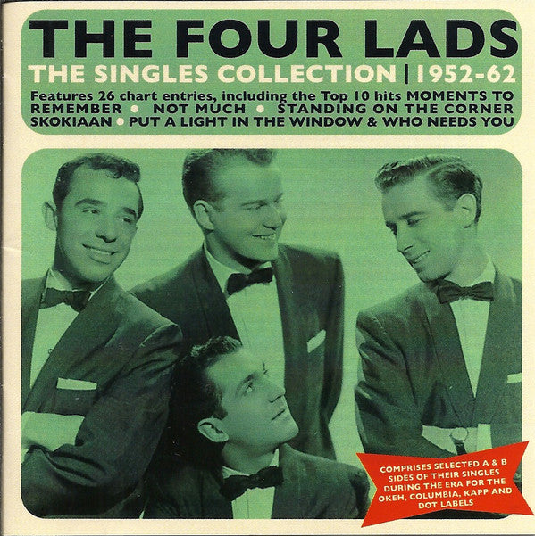 The Four Lads : The Singles Collection 1952-62 (2xCDr, Comp)