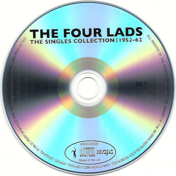 The Four Lads : The Singles Collection 1952-62 (2xCDr, Comp)