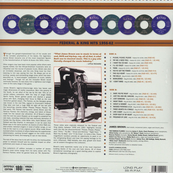 James Brown : You've Got The Power - Federal & King Hits 1956-62 (LP, Comp, Ltd, 180)