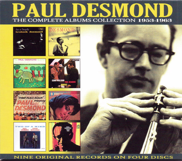 Paul Desmond : The Complete Albums Collection 1953-1963 (4xCD, Comp + Box)