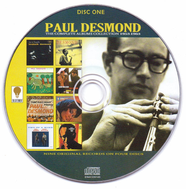 Paul Desmond : The Complete Albums Collection 1953-1963 (4xCD, Comp + Box)