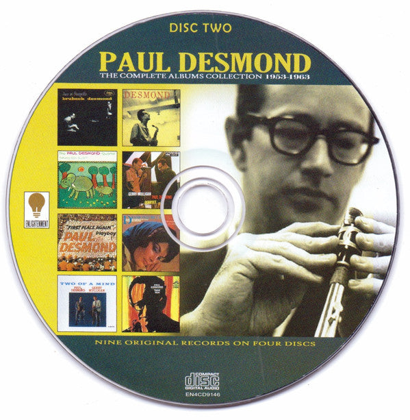 Paul Desmond : The Complete Albums Collection 1953-1963 (4xCD, Comp + Box)