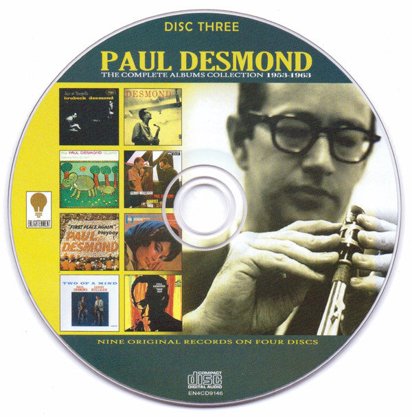 Paul Desmond : The Complete Albums Collection 1953-1963 (4xCD, Comp + Box)