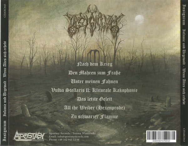Insignium : Infamie Und Urgewalt - Wenn Altes Sich Erhebt (CD, Album)