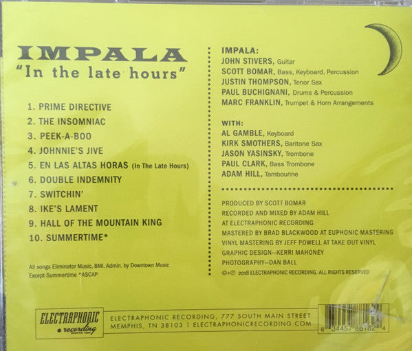 Impala : In the Late Hours (CD, Album)