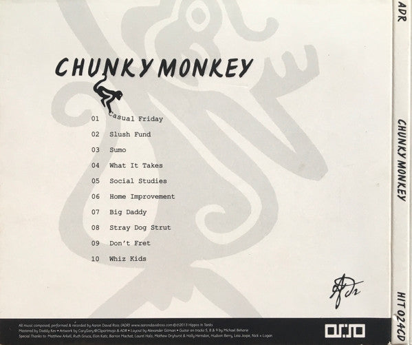 ADR (3) : Chunky Monkey (CD, Album)