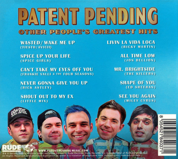 Patent Pending : Other People's Greatest Hits (CD, Album)