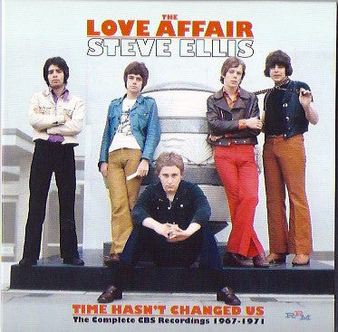 The Love Affair, Steve Ellis : Time Hasn't Changed Us : The Complete CBS Recordings 1967-1971 (3xCD, Album, Comp, RM)