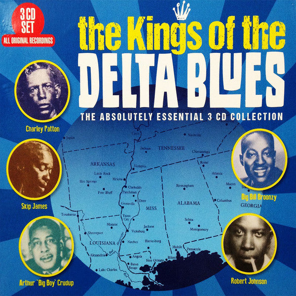 Various : The Kings Of The Delta Blues (3xCD, Comp, RM)