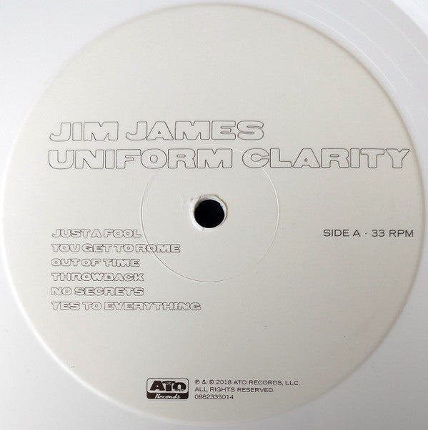 Jim James : Uniform Clarity (LP, Album, Whi)