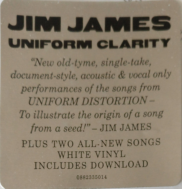 Jim James : Uniform Clarity (LP, Album, Whi)