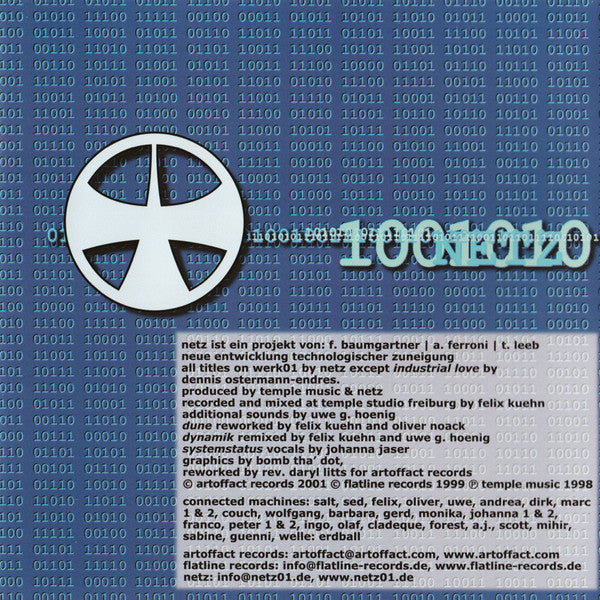 Netz : Werk01 (CD, Album)