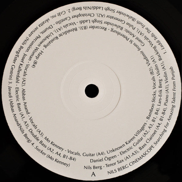 Nils Berg Cinemascope : Searching For Amazing Talent From Punjab (LP, Album, Ltd)