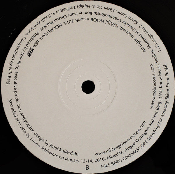 Nils Berg Cinemascope : Searching For Amazing Talent From Punjab (LP, Album, Ltd)