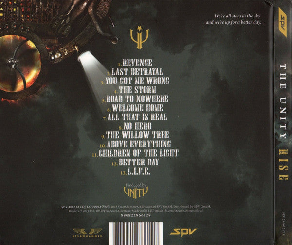 The Unity (2) : Rise (CD, Album)