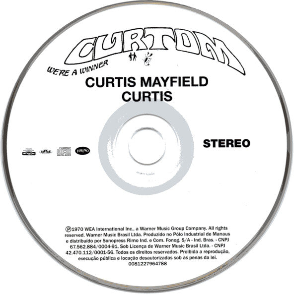 Curtis Mayfield : Curtis (CD, Album, RE)
