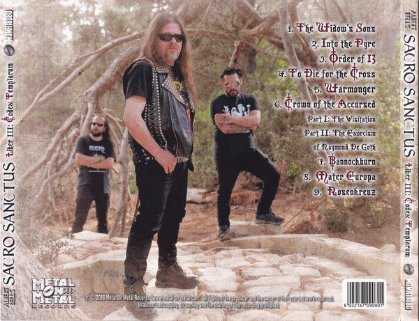 Albert Bell's Sacro Sanctus : Liber III: Codex Templarum (CD, Album)