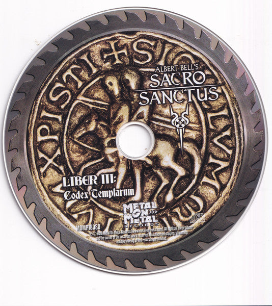 Albert Bell's Sacro Sanctus : Liber III: Codex Templarum (CD, Album)