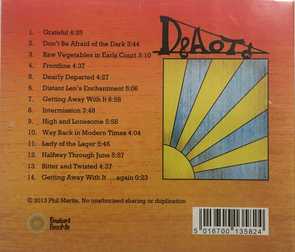 Phil Martin (3) : Don’t Be Afraid Of The Dark (CD, Album)