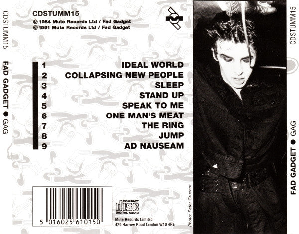 Fad Gadget : Gag (CD, Album, RE, Nim)