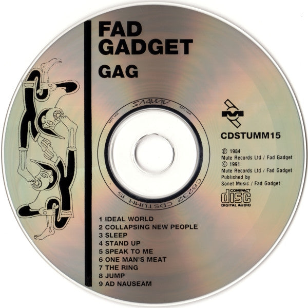 Fad Gadget : Gag (CD, Album, RE, Nim)