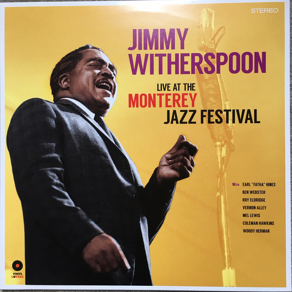 Jimmy Witherspoon : At The Monterey Jazz Festival (LP, Album, Ltd, RE, 180)