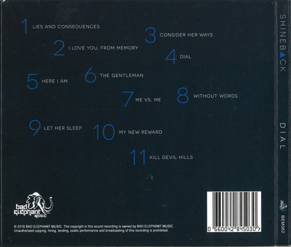 Shineback : Dial (CD, Album, Dig)