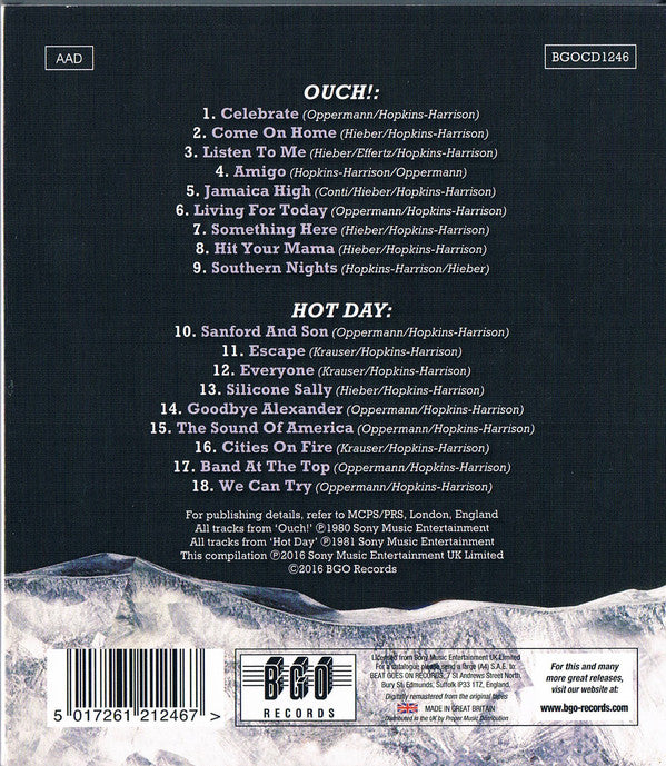 Lake (2) : Ouch! / Hot Day (CD, Comp, RM)