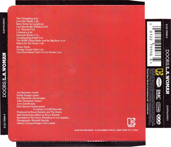The Doors : L.A. Woman (CD, Album, Dlx, RE, RM, 40t)