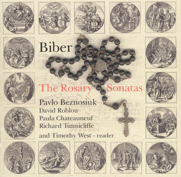 Heinrich Ignaz Franz Biber, Pavlo Beznosiuk, David Roblou, Paula Chateauneuf, Richard Tunnicliffe, Timothy West : The Rosary Sonatas (2xCD, Album)