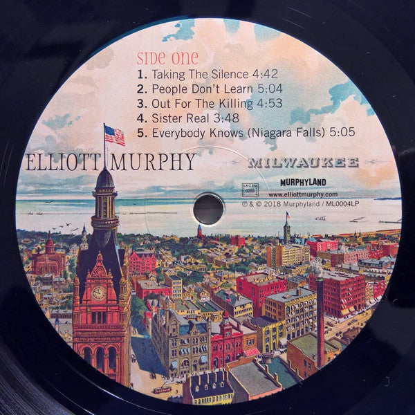 Elliott Murphy : Milwaukee  (LP, Album, Ltd, RE, RM, 180)