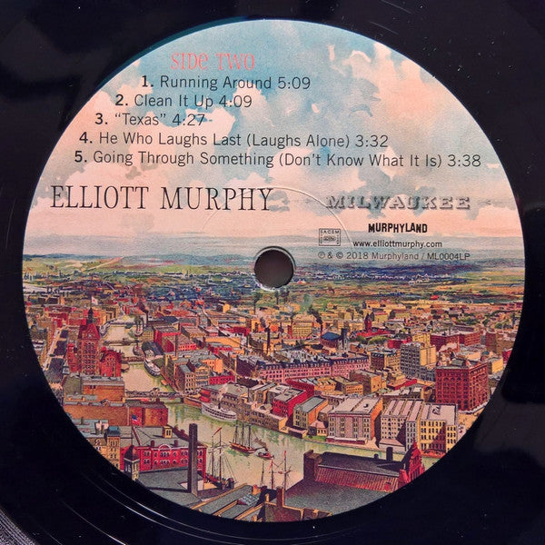Elliott Murphy : Milwaukee  (LP, Album, Ltd, RE, RM, 180)