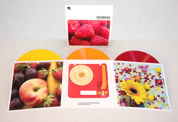 Various : Goosebumps - 25 Years Of Marina Records (LP, Ora + LP, Yel + LP, Red + Comp, Ltd)