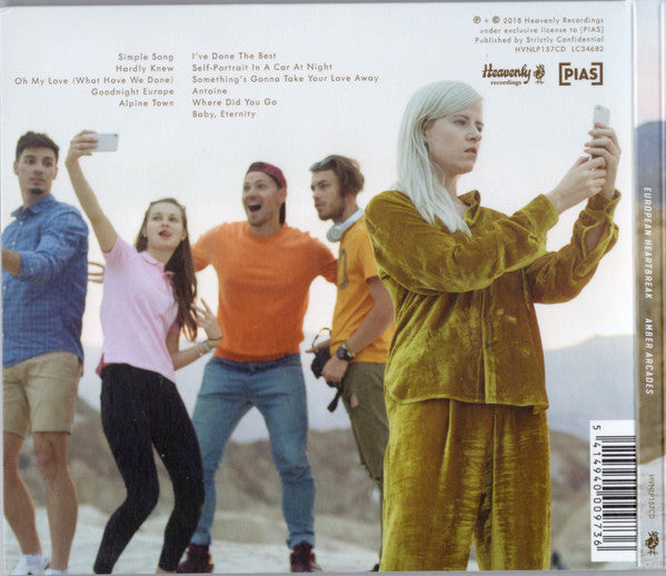 Amber Arcades : European Heartbreak (CD, Album)