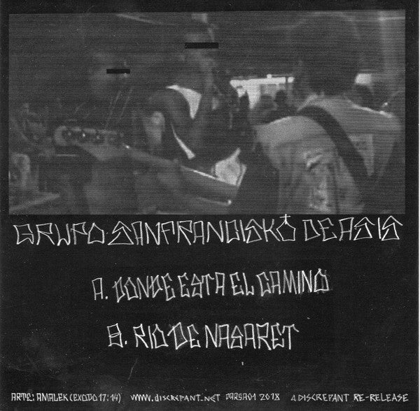 Grupo San Francisko De Asis : Donde Esta El Kamino (7", Single)