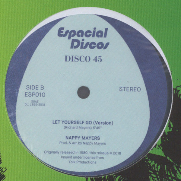 Richard Mayers : Let Yourself Go (12", Maxi, RE)