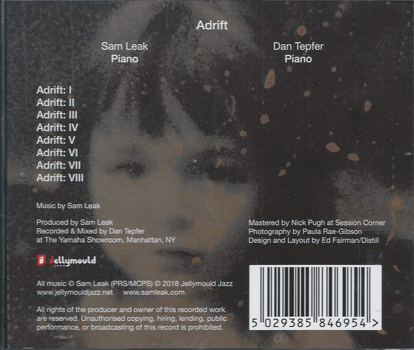 Sam Leak / Dan Tepfer : Adrift (CD, Album)