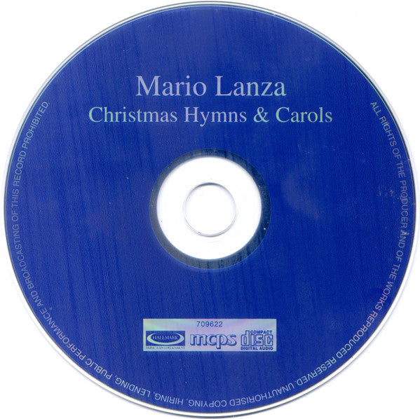 Mario Lanza : Christmas Hymns And Carols (CD, Album, RE)