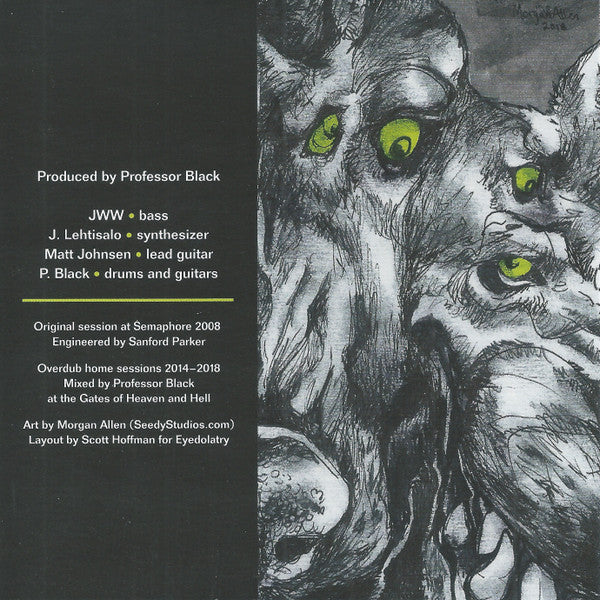 Professor Black (2) : LVPVS (CD, Album)