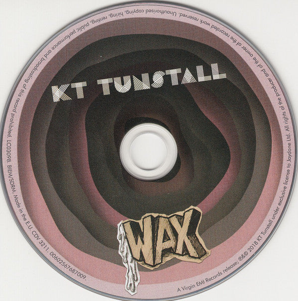 KT Tunstall : WAX (CD, Album)